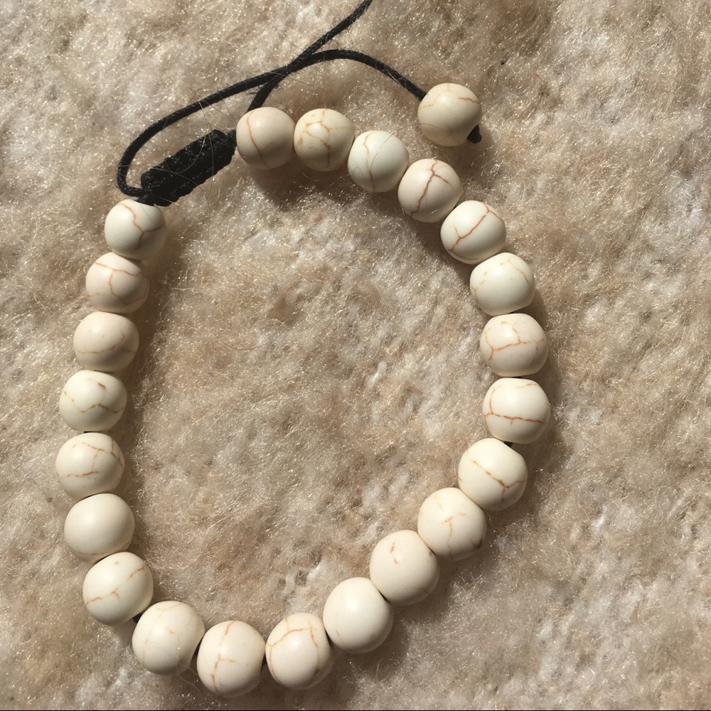 A cute beaded bracelet.